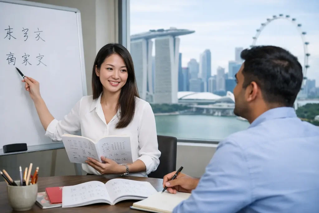 Chinese Lessons Singapore With Clear Progress